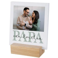 Tischkalender 2026 - für den besten Papa mit Ihren Wunschfotos bedruckt