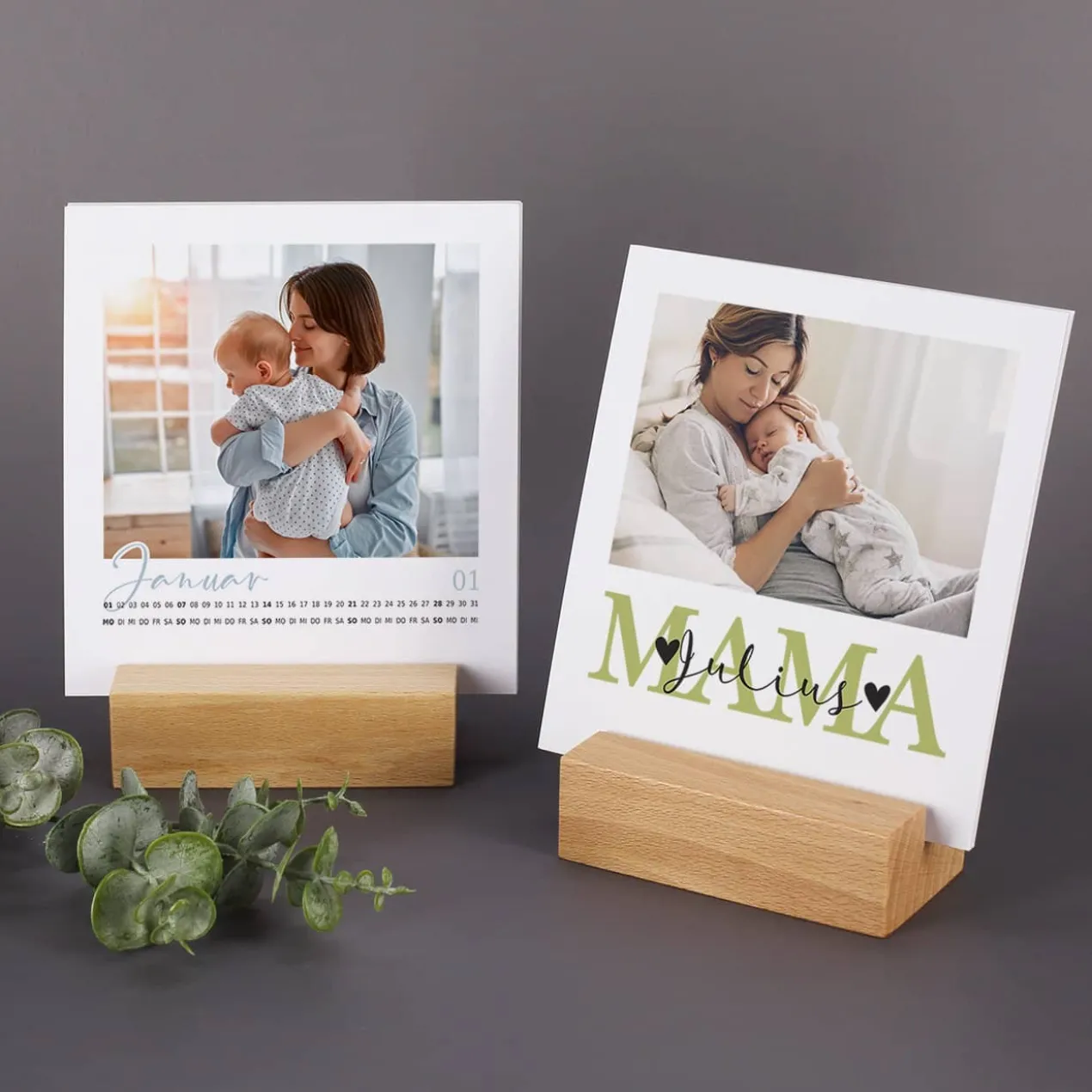Tischkalender 2026 - für die beste Mama mit Ihren Wunschfotos
