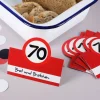Tisch-Karten für den 70. Geburtstag