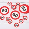 Tischkonfetti XL - Verkehrsschilder 60