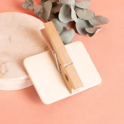 Tischnummer als Holztafel mit Wunschtext für Hochzeiten, Geburtstage & Feiern