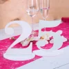 Tischnummer 25 für Geburtstag oder Silberne Hochzeit