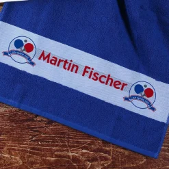 Tischtennis - Handtuch mit Name
