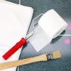Toilettenpapier-Halter Malerrolle in Rot