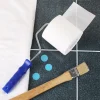 Toilettenpapier-Halter Malerrolle in Blau