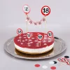 Torten-Deko Set zum 18. Geburtstag