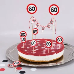 Torten-Deko Set zum 60. Geburtstag