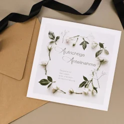 Trauerkarte - Begrenzt ist das Leben - Nature Card