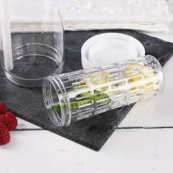 Trinkflasche mit Fruchteinsatz - Paradise to go