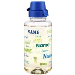 Trinkflasche mit Name in verschiedenen Farben und Schriftarten, 0,7 L