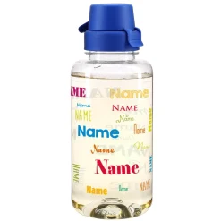 Trinkflasche mit Name in verschiedenen Farben und Schriftarten, 0,7 L