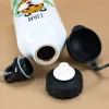 Trinkflasche mit Tigermotiv und Namensaufdruck
