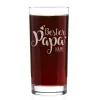 Trinkglas "Bester Papa" mit Name