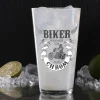 Trinkglas - Biker werden nicht grau, das ist Chrom!