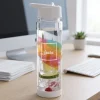 Tutti Frutti Flasche mit Watercolor Aufdruck
