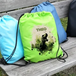 Tyrannosaurus - Dino Sportbeutel mit Name