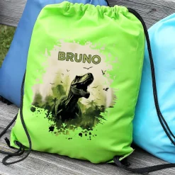 Tyrannosaurus - Dino Sportbeutel mit Name