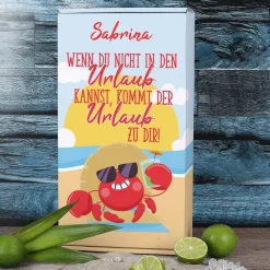 Urlaub in der Box - Caipi oder Sex on the Beach Set mit Ihrem Wunschnamen