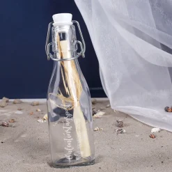 Valentinstagspost aus der kleinen Flasche | Romantische Geschenkidee als Flaschenpost