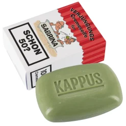 Verjüngungsseife zum Geburtstag mit persönlicher Verpackung