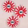 Waben Deko Verkehrsschild 60