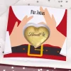 Weihnachtskarte mit leckerer Lindt Schokolade