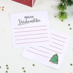 Weihnachtsmann - Überraschungsbox für Geldgeschenke, Gutscheine und Glückwünsche
