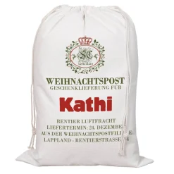 Weihnachtspost - XL Geschenksack mit Namensaufdruck