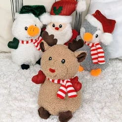 Weihnachts-Stofftiere in 4 Varianten | Kuscheltiere