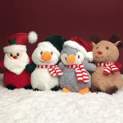 Weihnachts-Stofftiere in 4 Varianten | Kuscheltiere