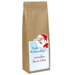 Weihnachtstee mit Wunschtext des Schenkenden