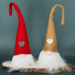 Weihnachtswichtel mit LED - in 2 verschiedenen Farben
