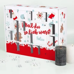 Weil du so lieb warst - Adventskalender zum selber Füllen