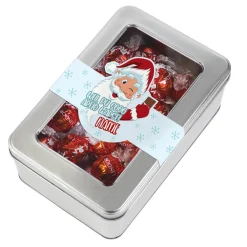 Weil du sooo artig warst! - 24 Lindorkugeln als Adventskalender in personalisierter Blechdose