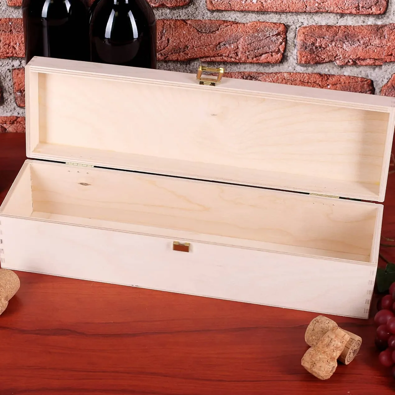 Wein - Geschenkbox für Weinkenner mit Aufdruck zum Geburtstag