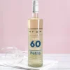 Weißwein mit Wunschtext - Happy Birthday - zum 60. Geburtstag