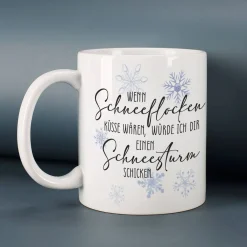 Wenn Schneeflocken Küsse wären - Glühwein Geschenkset zu Weihnachten