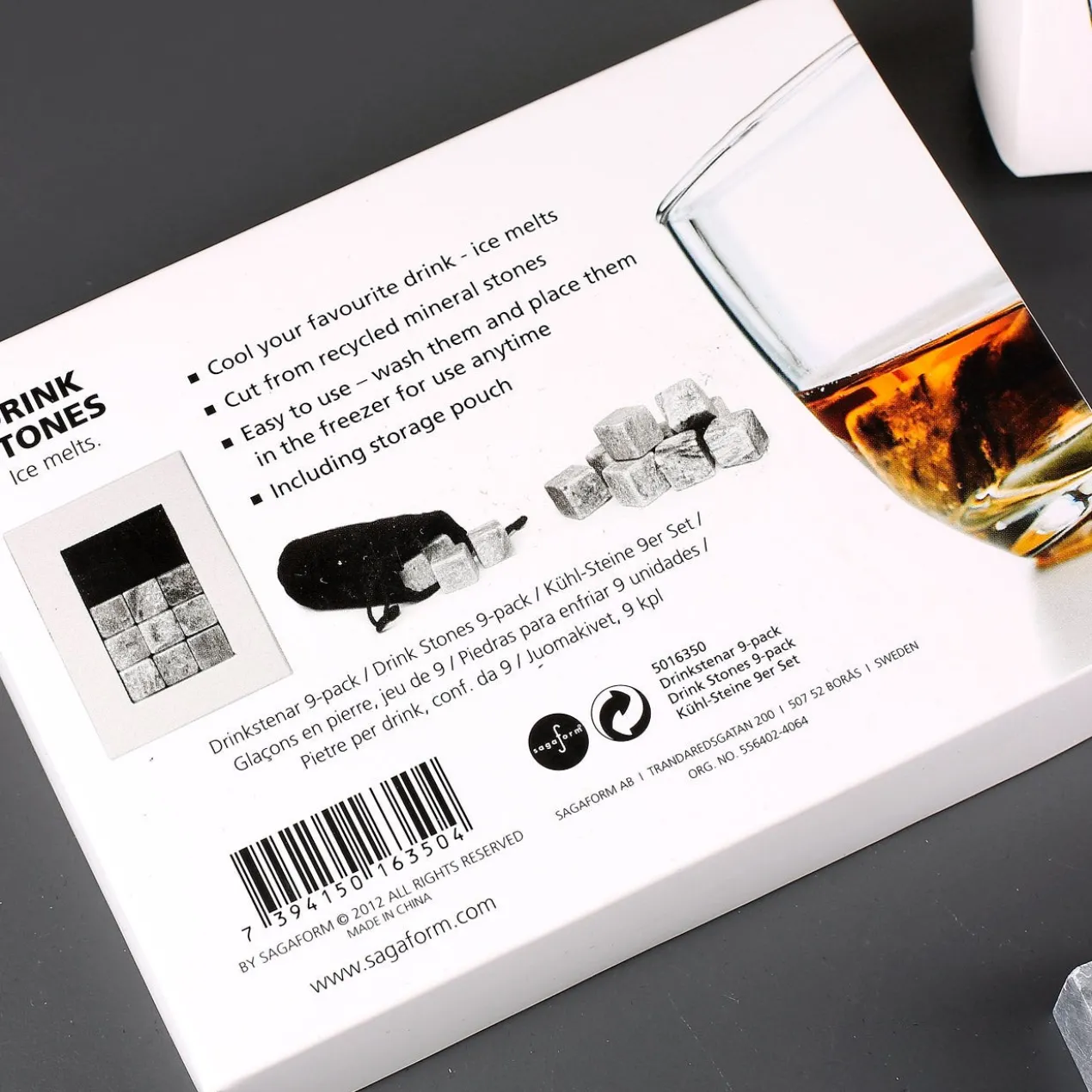 Whiskey Kühlsteine 9er Set