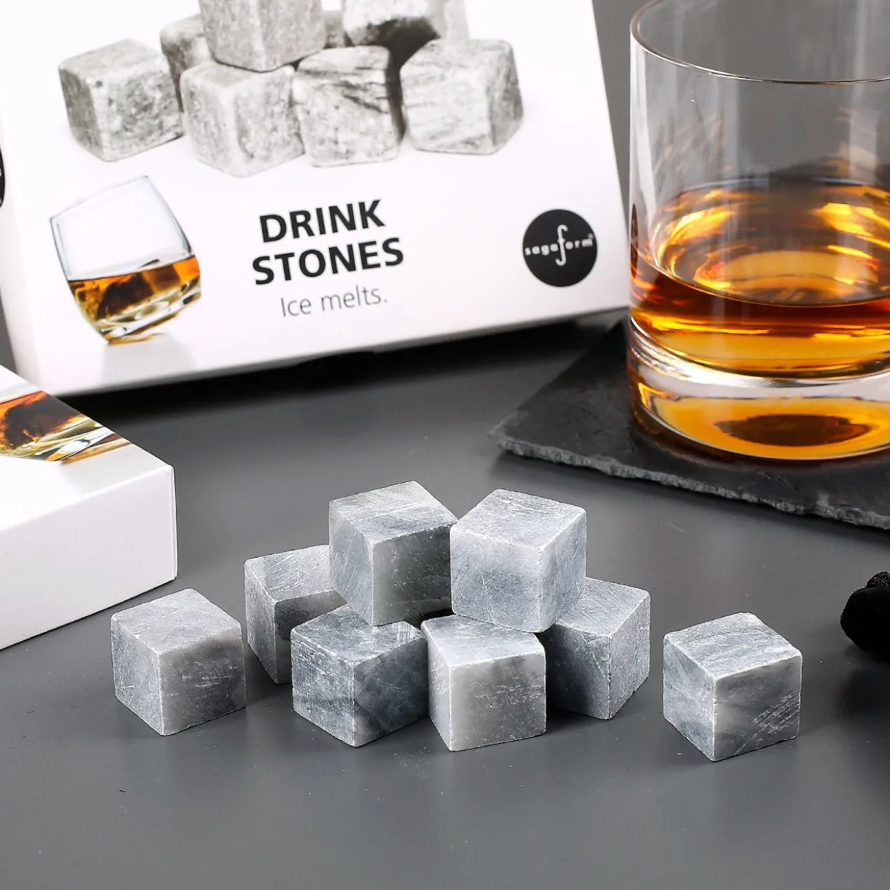Whiskey Kühlsteine 9er Set