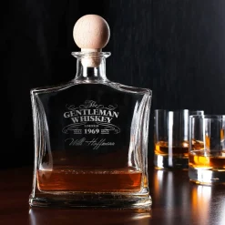 Whiskykaraffe mit Gravur als Accessoire für Kenner