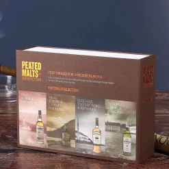 Whisky Tasting Collection in edler Verpackung bedruckt mit Wunschname