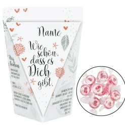 Wie schön, dass es Dich gibt - kleine Geschenktüte mit oder ohne Füllung