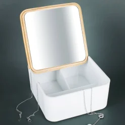 Wie wundervoll bist du denn bitte? - Box mit Spiegel und Ihrem Wunschnamen