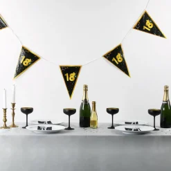 Wimpel-Girlande zum 18. Geburtstag - Star