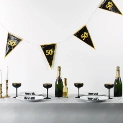 Wimpel-Girlande zum 50. Geburtstag - Star