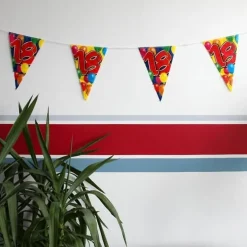 Wimpelkette Luftballons zum 18. Geburtstag