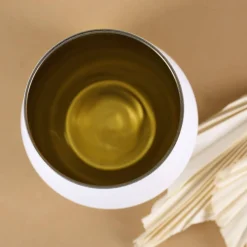 Winterliches Windlicht mit individueller Namensgravur