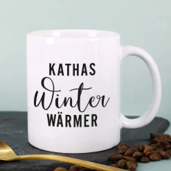 Winter Wärmer - Geschenkset mit Name personalisiert und Mini Stollen
