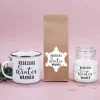 Winterwärmer Geschenkset mit Tee, Tasse und Duftkerze