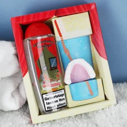 witziges Geschenkset mit Verjüngungsduschgel und Seife